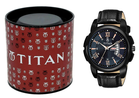 ANALOG STYLISH WATCH FOR MEN (BLACK)